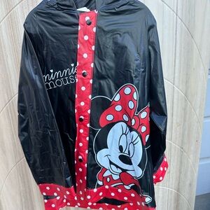 Minnie Mouse Black and Red Raincoat